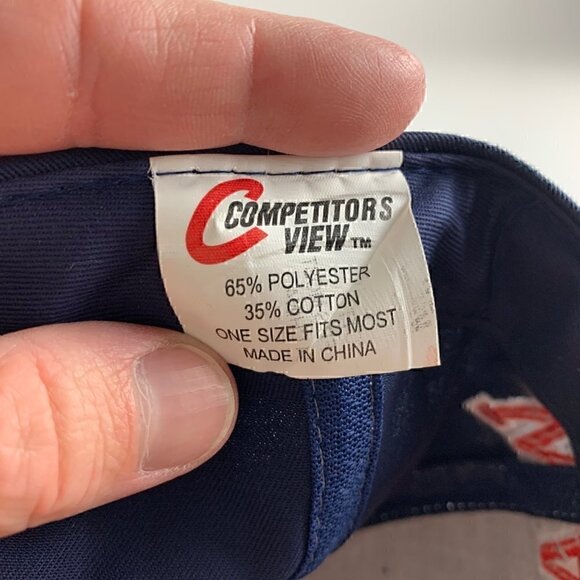 Rusty Wallace #2 NASCAR Vintage Navy Blue Gold Competitors View Snapback Hat - Picture 5 of 5